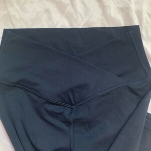 CRZ YOGA Small Navy Crossover Leggings